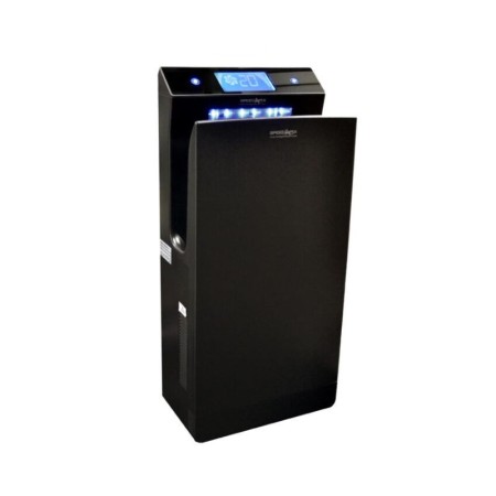 Fumagalli Asciugamani Elettrico Speed Max 500 Nero Ultra Compatto 1350W Automatico a Fotocellula Eco-Friendly