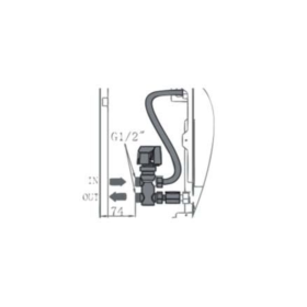 Cordivari Kit Elettrovalvola a 3 Vie per Ventilconvettori Cordivari VNT Inverter
