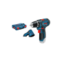 Bosch Professional GSR 12V-15 + GWS 12V-76 Kit Batteria | Megaclima.it