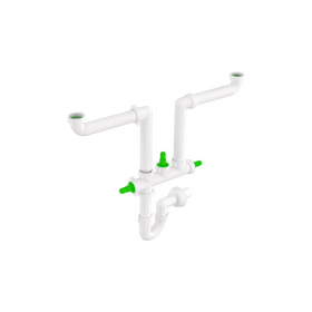 Bonomini Sifone per Lavello SPACE 1″1/2 x ø 40 mm - 1520CP40B0