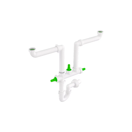 Bonomini Sifone per Lavello SPACE 1″1/2 x ø 40 mm - 1520CP40B0