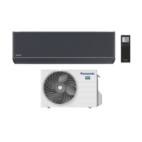 Panasonic Climatizzatore Monosplit Etherea CKE Dark Serie CS-XZ35CKEW-H 12000 BTU Inverter R-32 Wi-Fi Classe A+