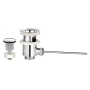 Piletta in ottone 1" con saltello automatico tappo incluso dettaglio