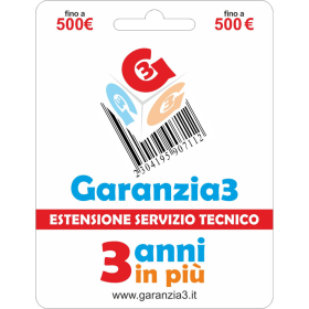 Garanzia 3 - Estensione Del Servizio Tecnico Fino A 500,00 Euro