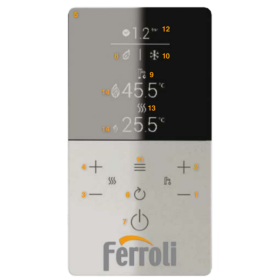 Ferroli Caldaia a Condensazione Bluehelix Hitech RRT 34 C Metano/GPL con Kit Scarico Fumi