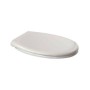 Coprivaso Universale Coming Termoindurente Soft Close Bianco Cerniere Acciaio Inox