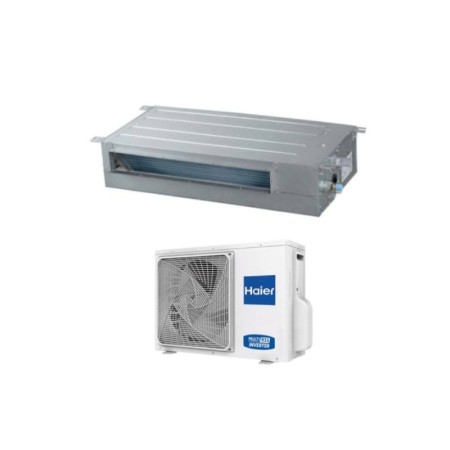 Haier Climatizzatore Monosplit Canalizzato Slim BP 30 PA 24000 Btu AD71S2SS1FA(H) + 1U71S2SR2FA R32 A++
