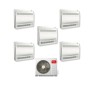 TCL Climatizzatore Penta Split Console 9+9+12+12+12 con MT4250 Inverter R-32 Classe A++