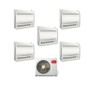 TCL Climatizzatore Penta Split Console 9+9+12+12+12 con MT4250 Inverter R-32 Classe A++