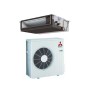 Mitsubishi Climatizzatore Canalizzato PEAD-M35JA2 + SUZ-M35VA 12000 btu Media Prevalenza Inverter R-32 Wi-Fi Opt Classe A++