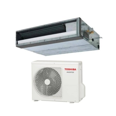 Toshiba Climatizzatore Canalizzato Ribassato Inverter R-32 Classe A++