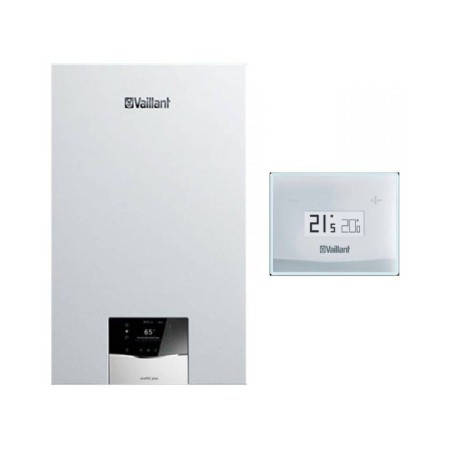 Vaillant Caldaia a Condensazione EcoTEC Plus VMW 35 CS/1-5 CSI + vSmart Wi-Fi Metano/Gpl con Kit Fumi