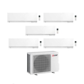 Mitsubishi Climatizzatore Penta Split Kirigamine Zen MSZ-EF Bianco 9+9+12+12+12 con MXZ-5F102VF Inverter R32 WiFi Classe A++