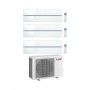 Mitsubishi Climatizzatore Trial Split Kirigamine MSZ-LN Bianco 9+9+18 con MXZ-3F54VF4 Inverter R-32 Wi-Fi Classe A+++
