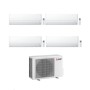 Mitsubishi Climatizzatore Quadri Split MSZ-BT VGK 9+9+9+18 con MXZ-4F72VF Inverter R-32 Wi-Fi Classe A++