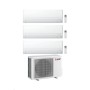 Mitsubishi Climatizzatore Trial Split MSZ-BT VGK 9+12+12 con MXZ-3F68VF Inverter R-32 Wi-Fi Classe A++
