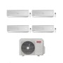 Ariston Climatizzatore QuadriSplit Alys R 32 9+12+12+12 con QUAD110XD0C-O Inverter Wi-Fi Optional Classe A++