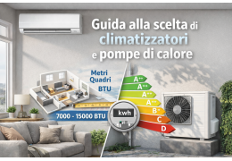 Guida alla scelta di climatizzatori e pompe di calore