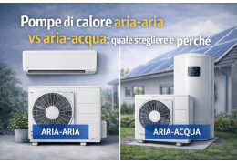 Pompe di calore aria-aria vs aria-acqua: quale scegliere e perché