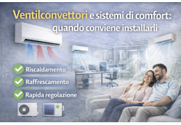 Ventilconvettori e sistemi di comfort: quando conviene installarli