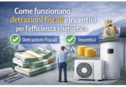 Come funzionano detrazioni fiscali e incentivi per l’efficienza energetica