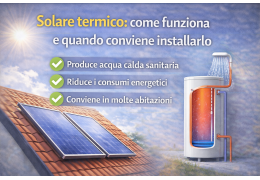 Solare termico: come funziona e quando conviene installarlo