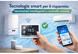 Tecnologie smart per il risparmio: termostati intelligenti e controllo da remoto